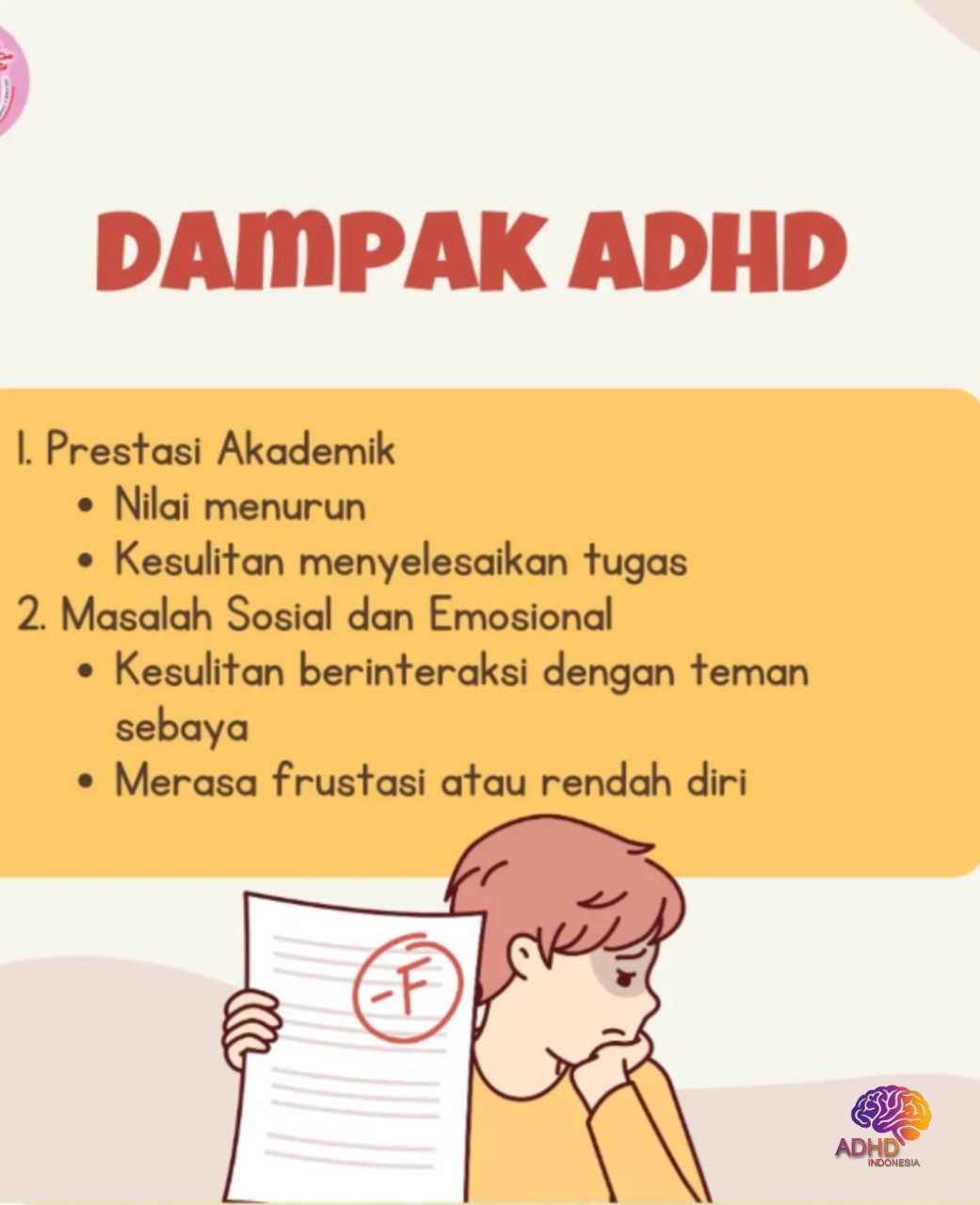 Dampak ADHD terhadap Proses Belajar Anak di Kabupaten Sidoarjo