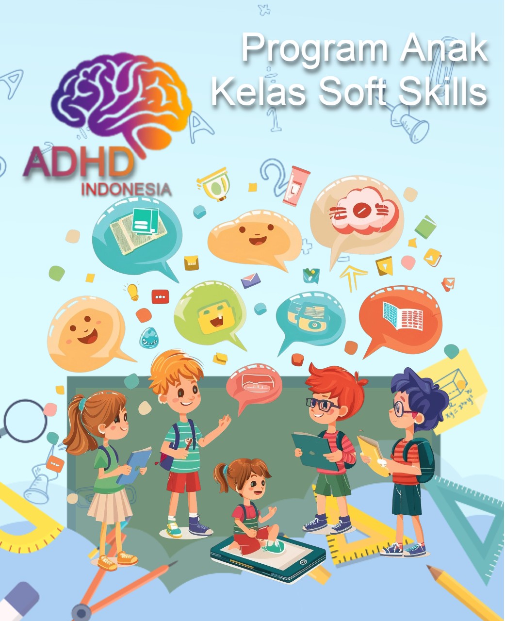 Program ADHD Indonesia Kabupaten Sidoarjo Kelas Soft Skills Anak ADHD