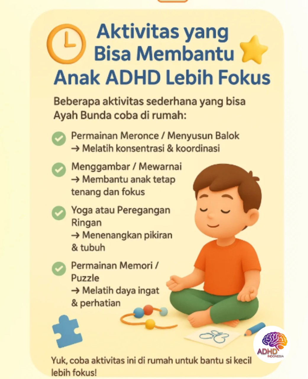 Pendekatan Edukatif yang Tepat untuk Anak ADHD di Kabupaten Sidoarjo